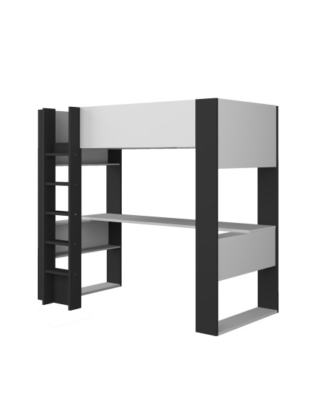 Cama estudio con escritorio 90x200cm.BO5