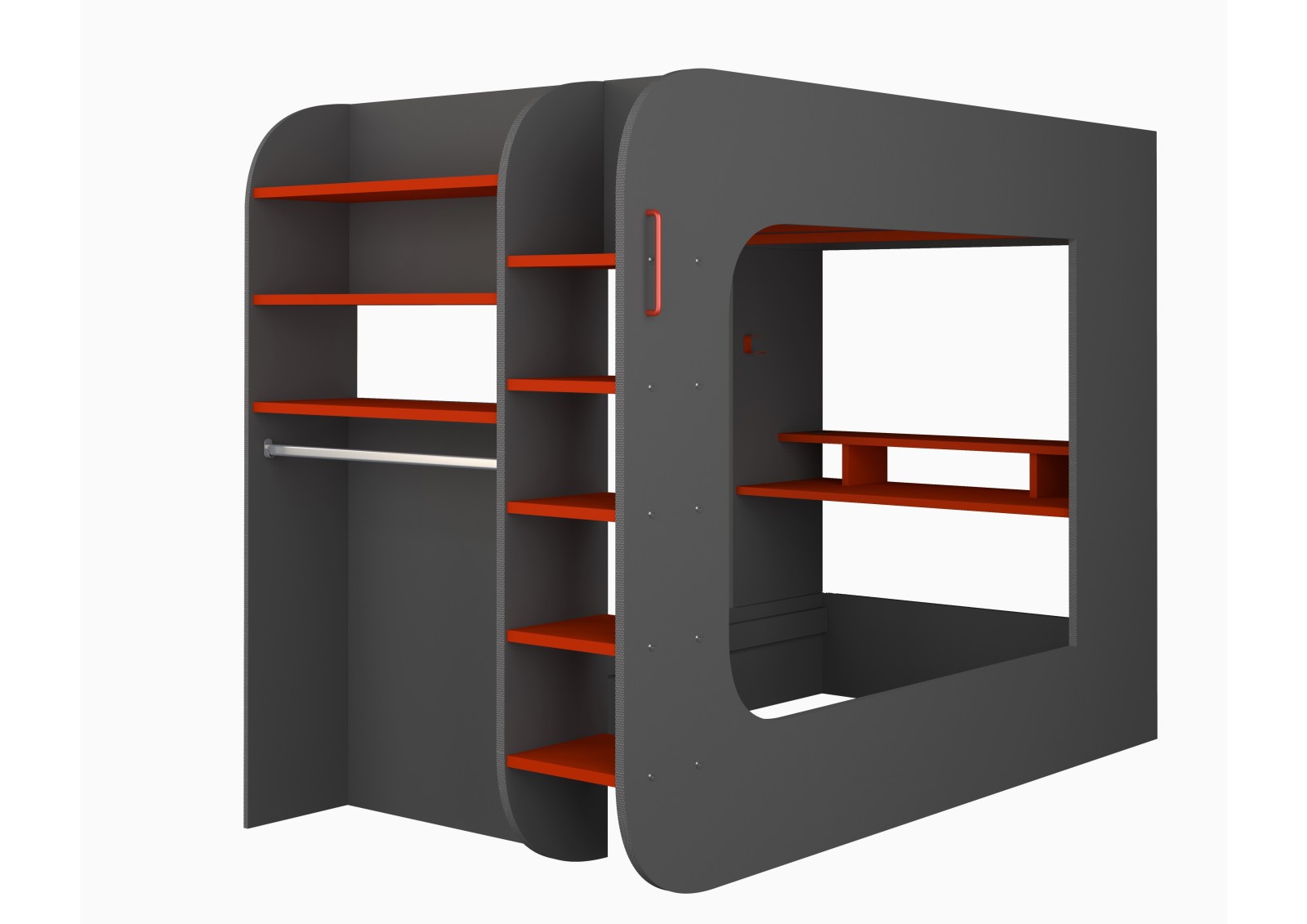 Gamer bunkbed 120x200cm. Mspace