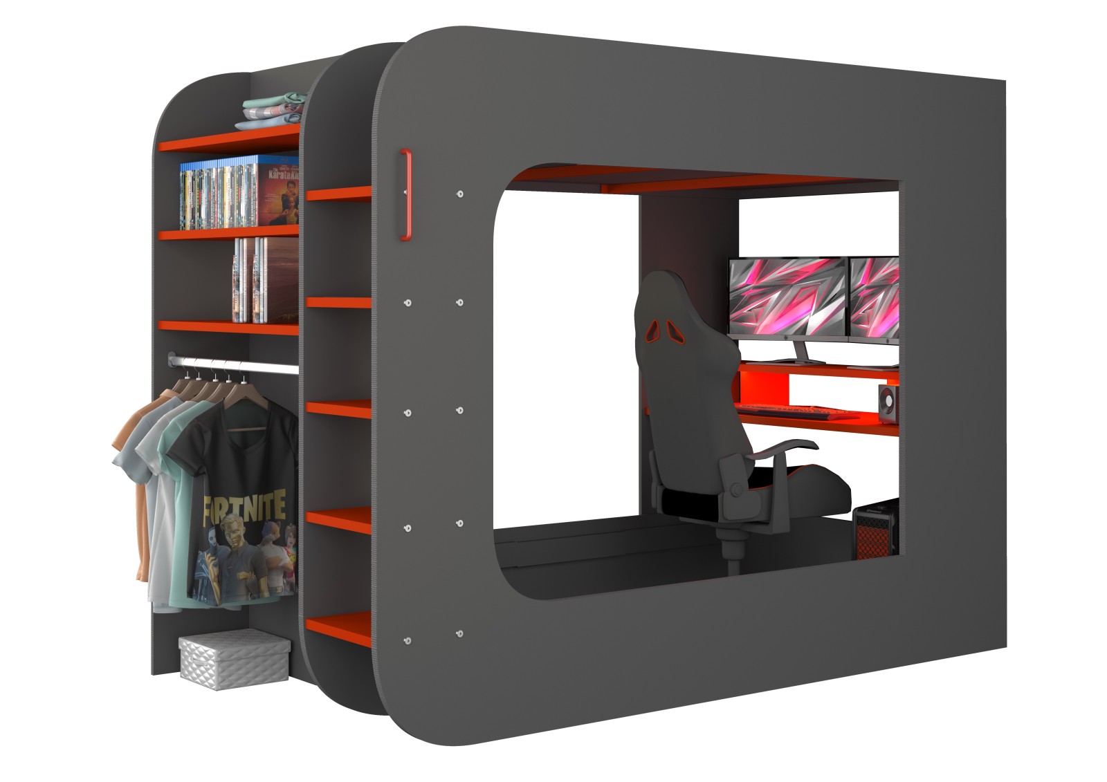 Litera Gamer 120x200cm. Mspace