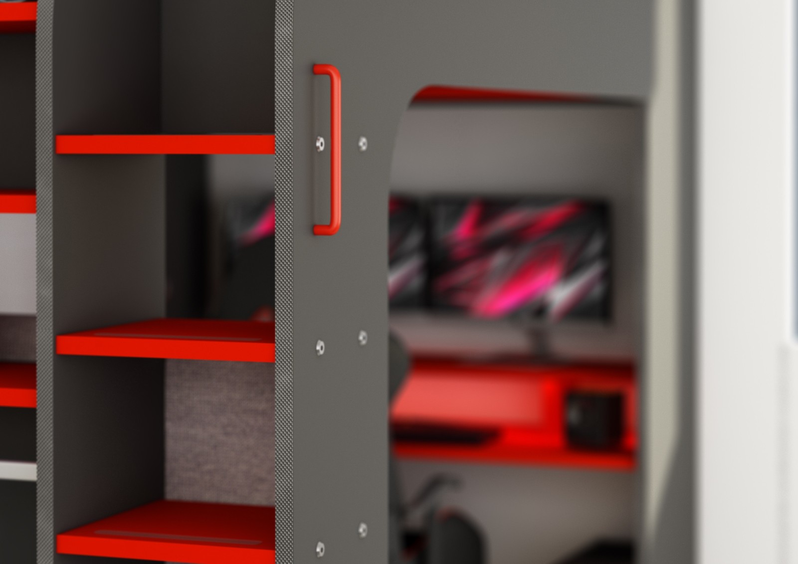 Gamer bunkbed 120x200cm. Mspace