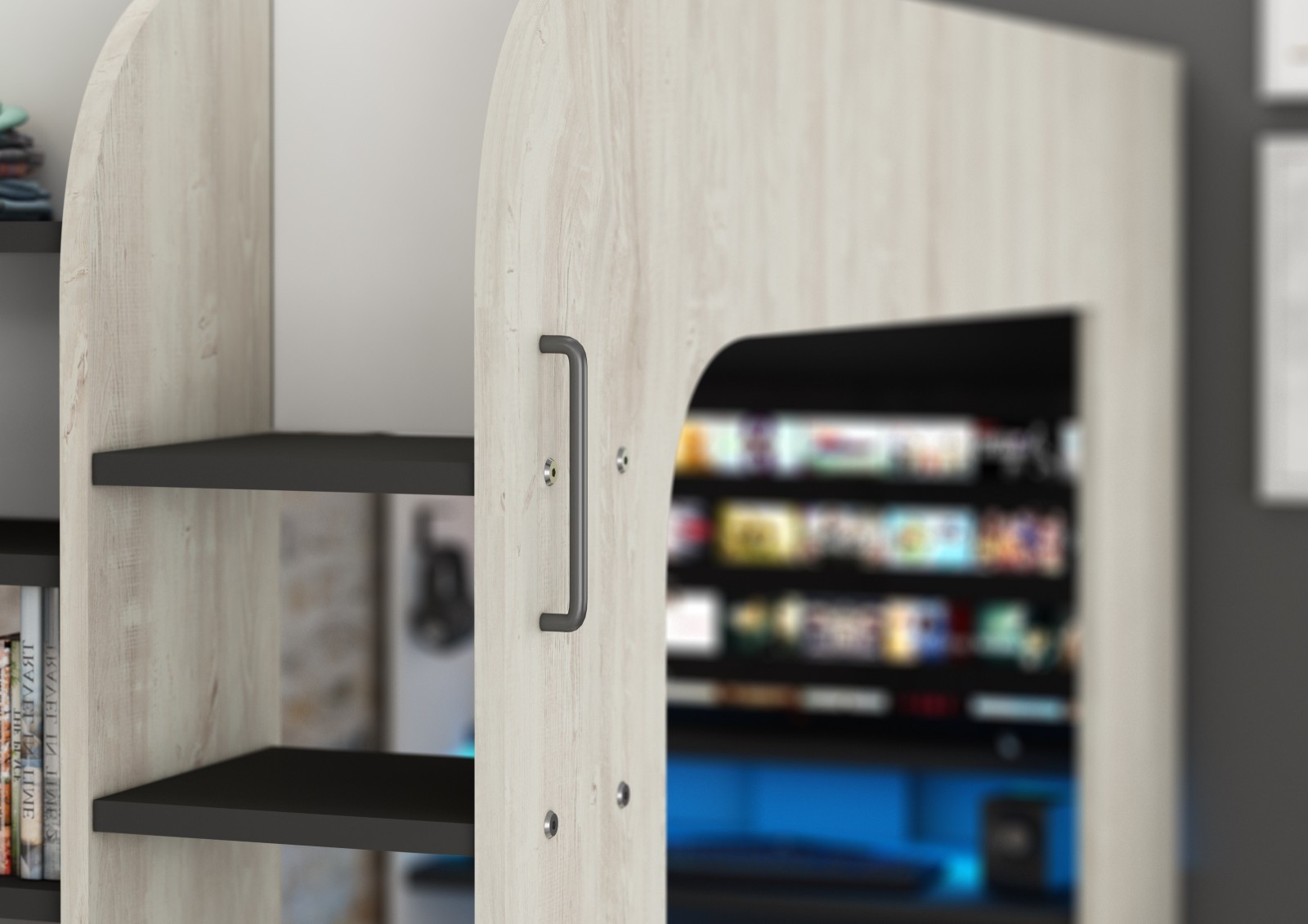 Gamer bunkbed 90x200cm Cascina. Mspace