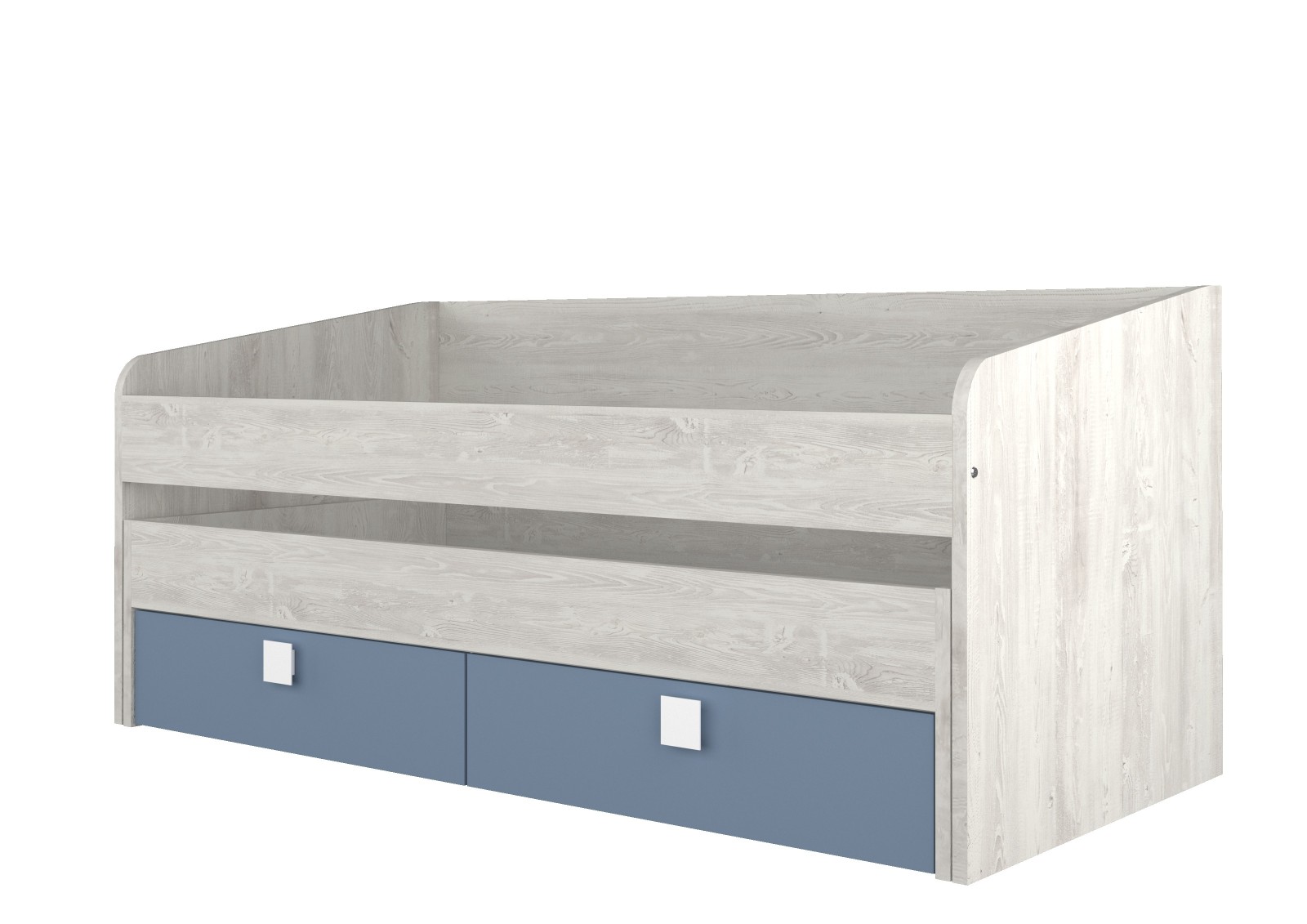 Cama nido 90x200cm Cascina con cajones Bo12