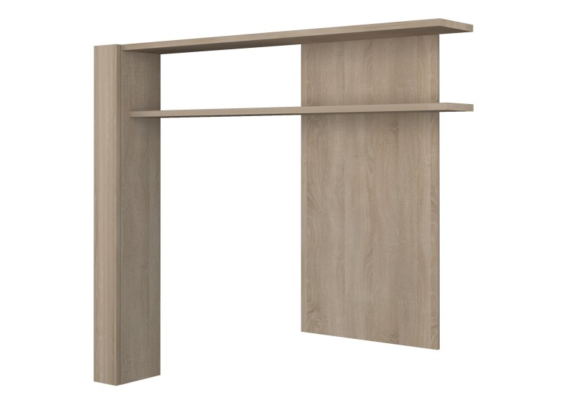 Shelving with 1 door side cupboard ARIA
