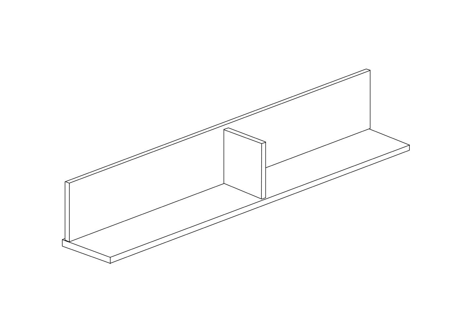 Estantería de pared Eco+