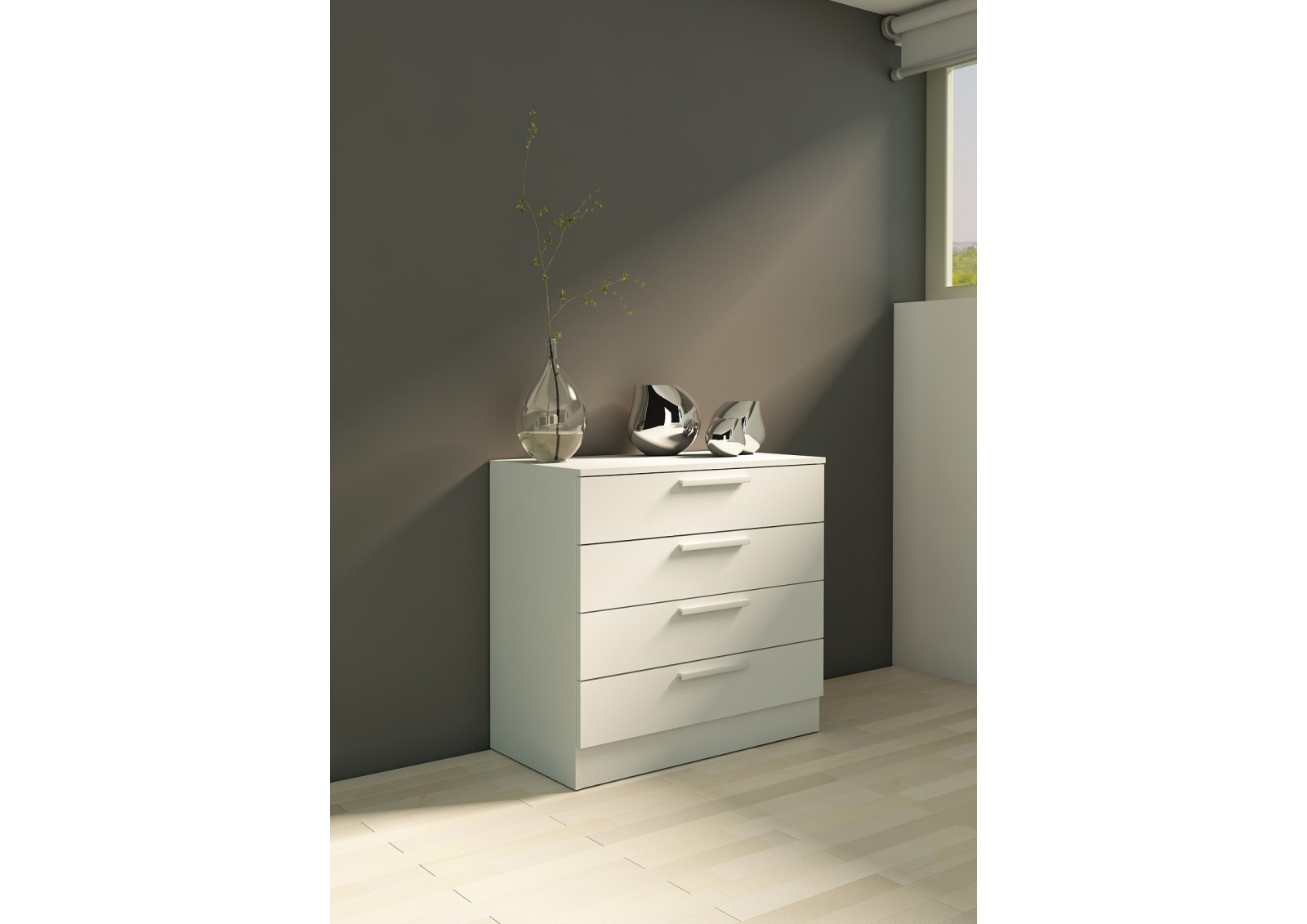 Chest 4 drawers  Eco+