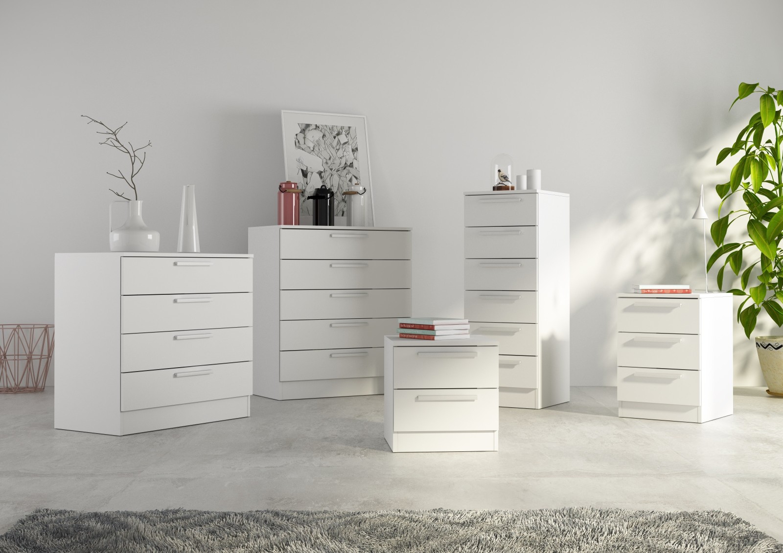 Nightstand 3 drawers  Eco+