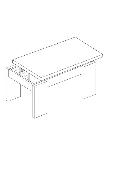 Mesa de centro elevable ECO+