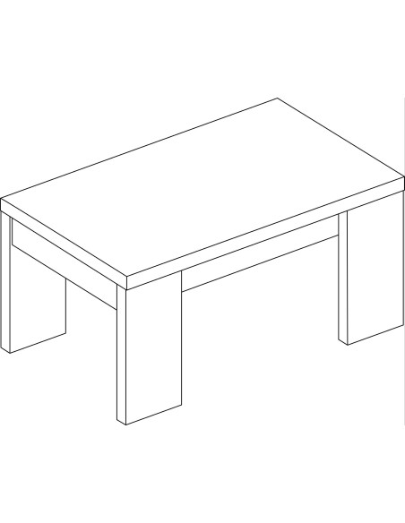 Mesa de centro elevable ECO+