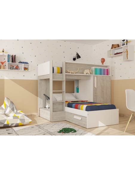 Bunk Bed 90x200cm Bo6