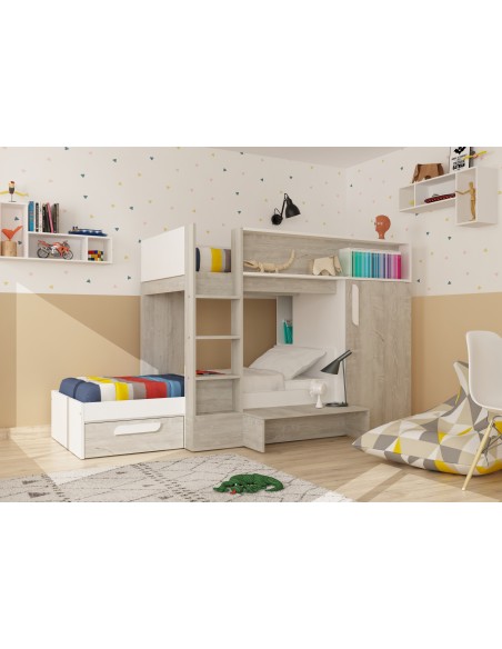 Bunk Bed 90x200cm Bo6