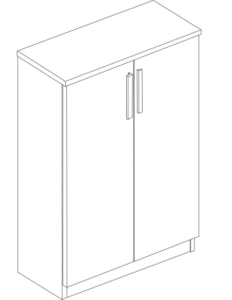 Armario zapatero 2 puertas Eco+