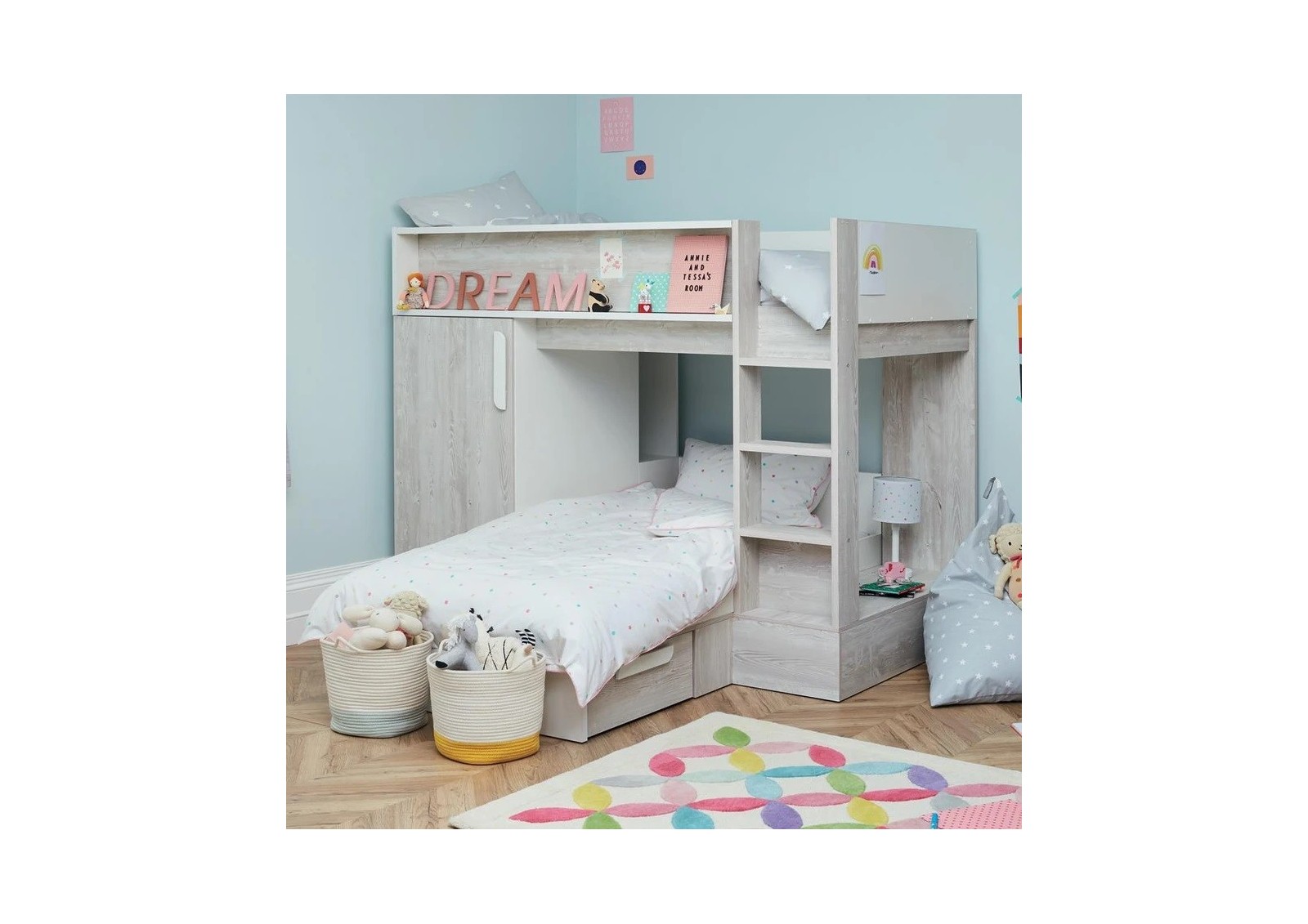 Bunk Bed 90x200cm Bo6