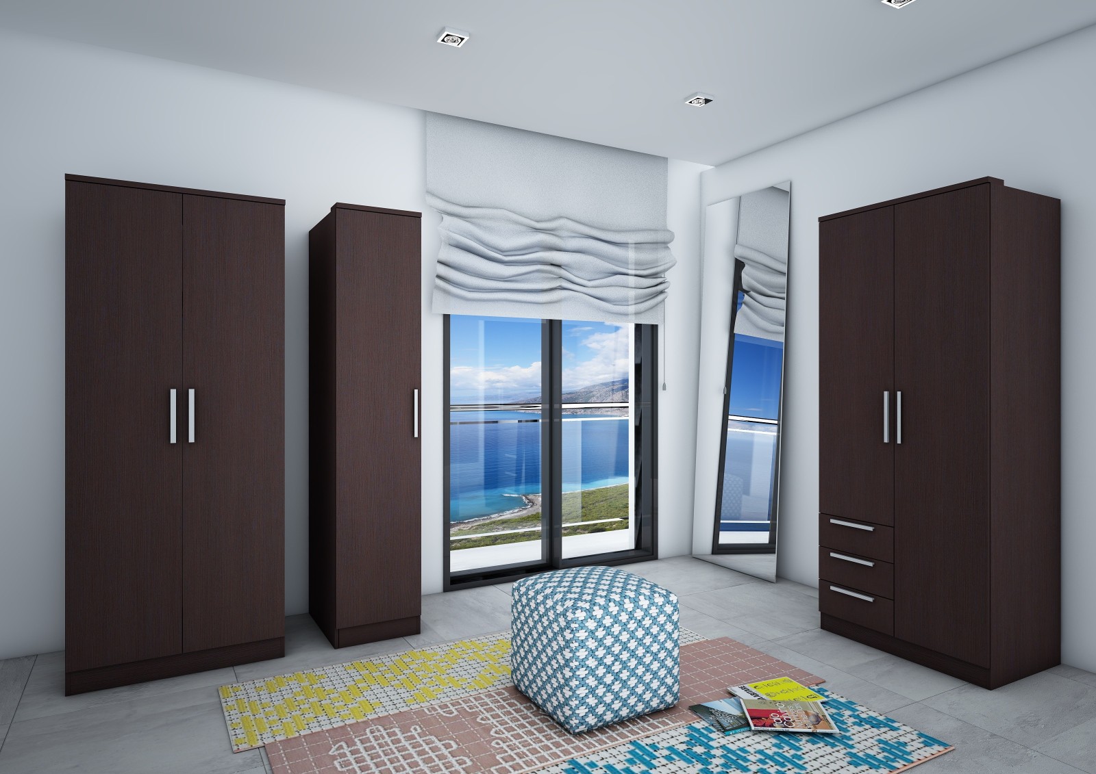 Wardrobe 2 doors Eco+ OUTLET