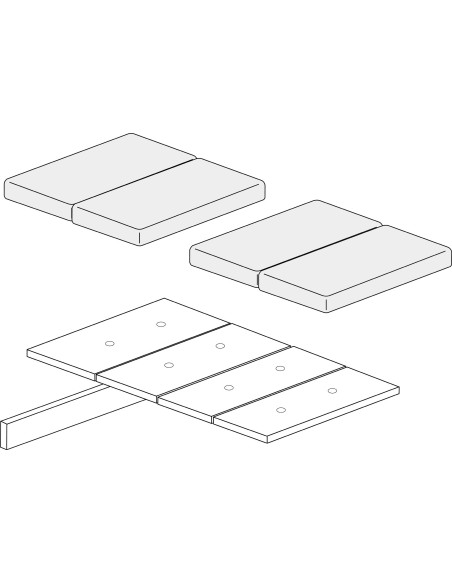 Sofa lower bed MSPACE 120 x 200cm