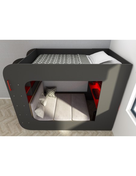 Sofa lower bed MSPACE 90 x 200 cm