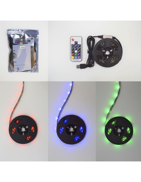Led strip multicolour with remote control