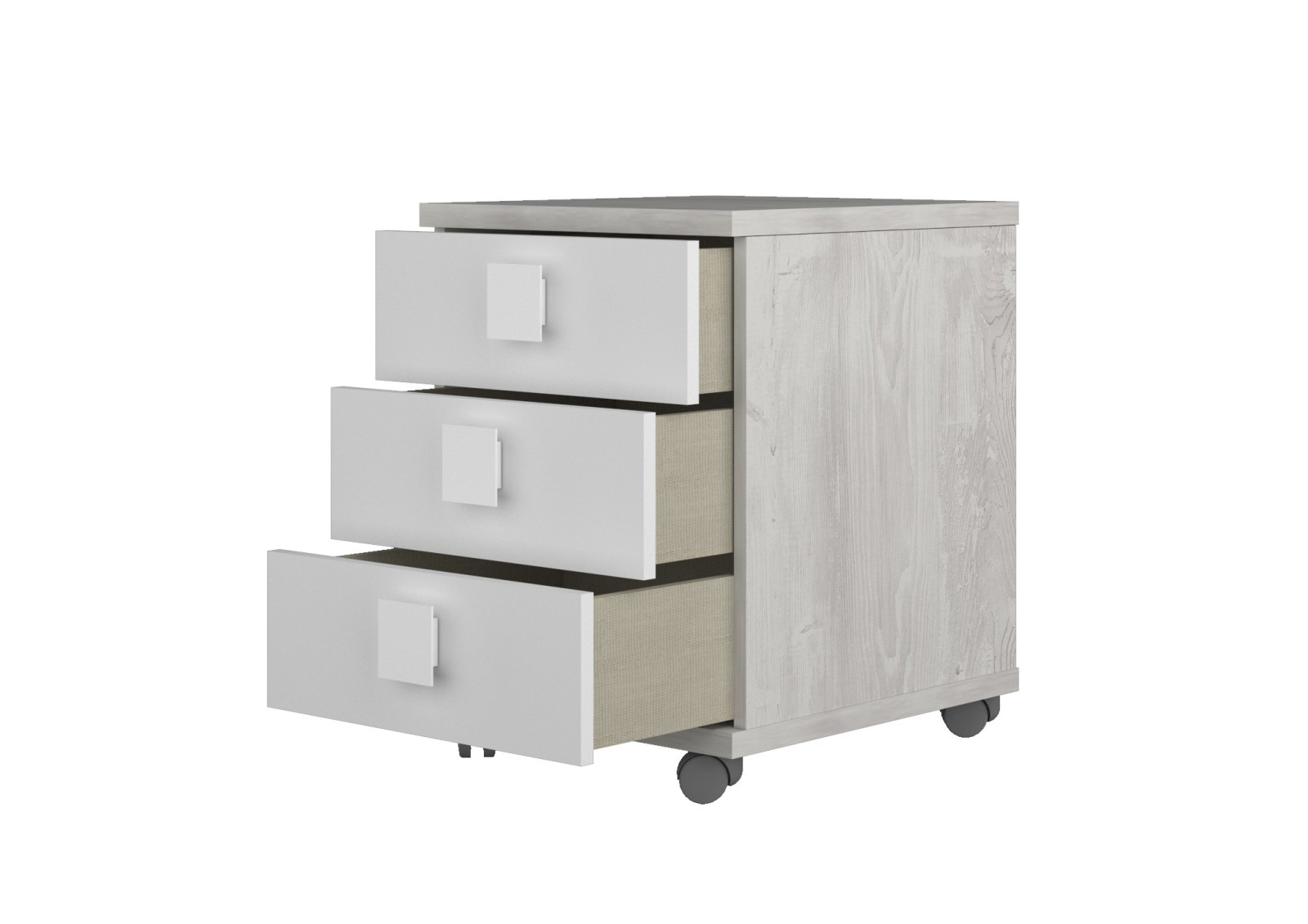 Nighstand 3 drawers Cascina + colours Bo0 -SH