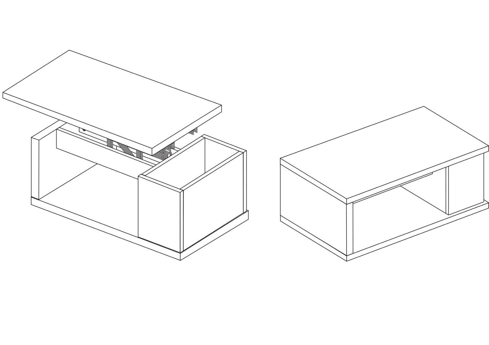 Mesa de centro OTAWA