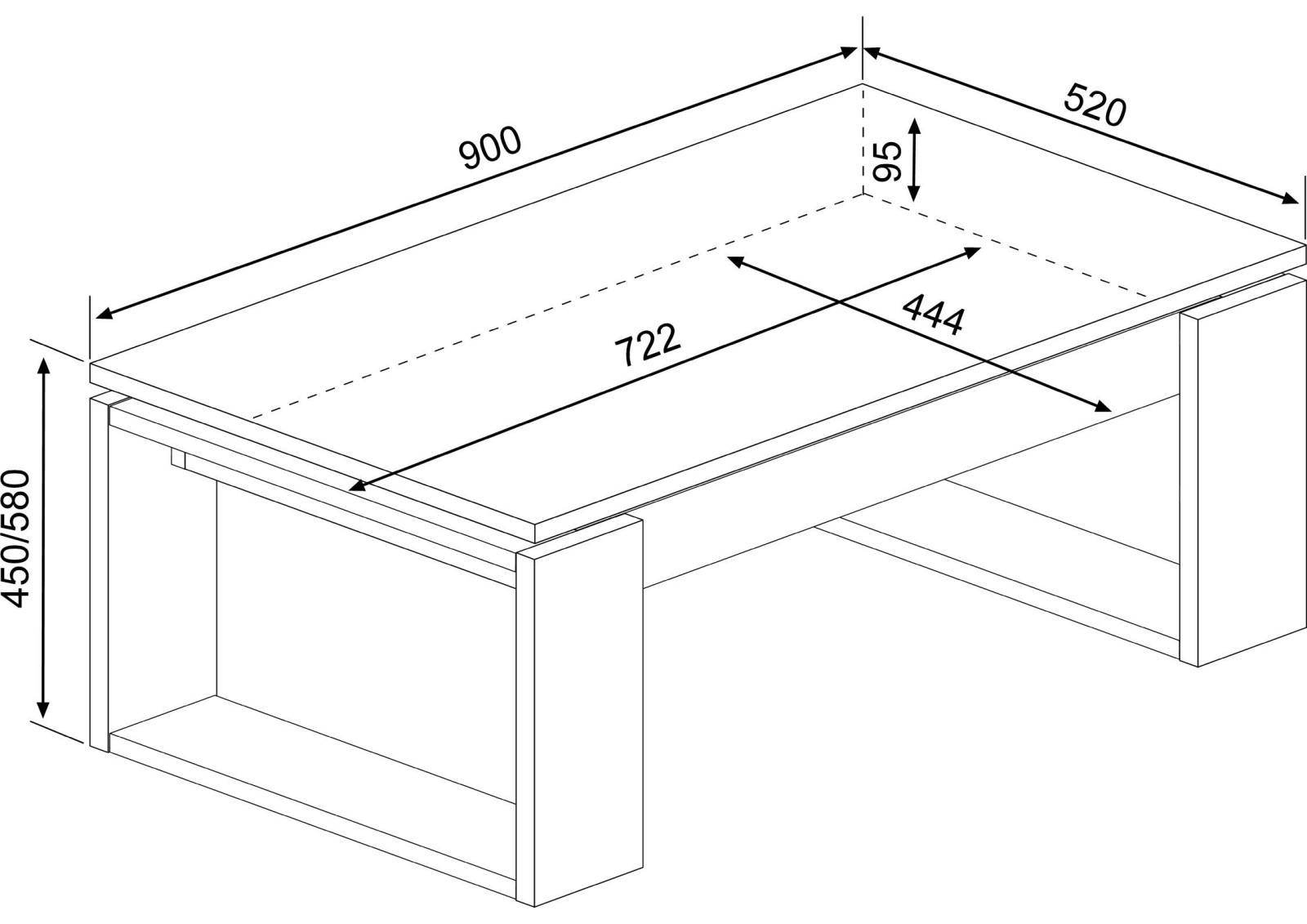 Mesas de centro COSMIT