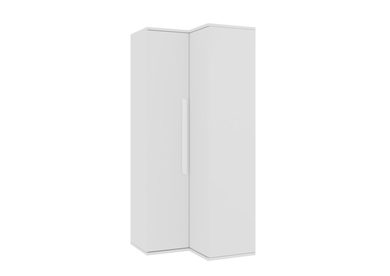 Corner wardrobe white + colours BO0 - LH