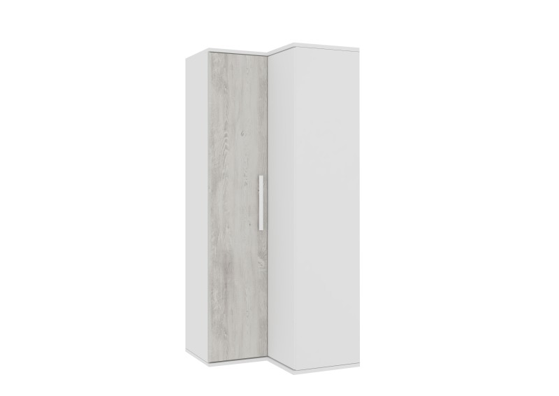 Corner wardrobe white + colours BO0 - TArt