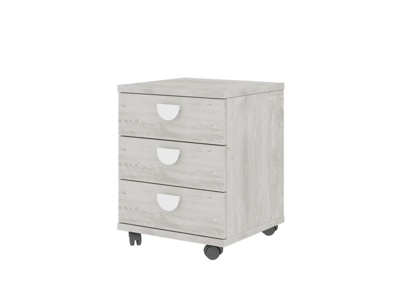 Mesita de 3 cajones Cascina + colores Bo0 -TM