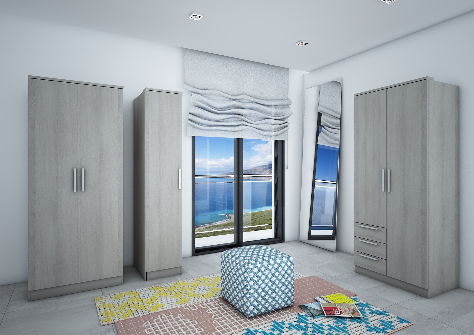 Wardrobe 2 doors Eco+ OUTLET