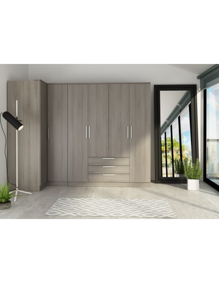 Corner wardrobe 2 doors Eco+