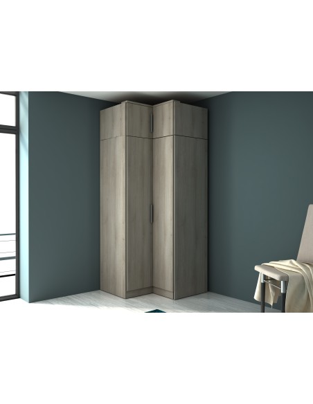 Corner wardrobe 2 doors Eco+