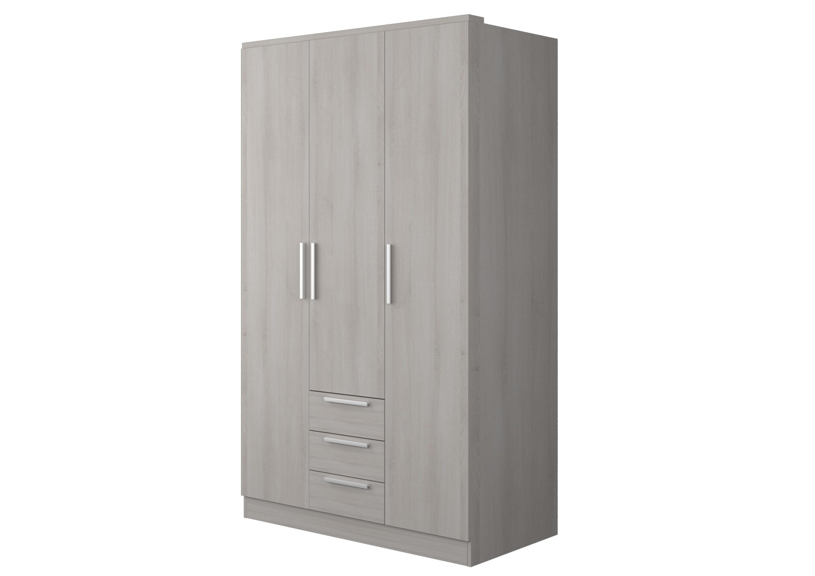 Wardrobe 3 doors and 3 drawers Eco+ OUTLET