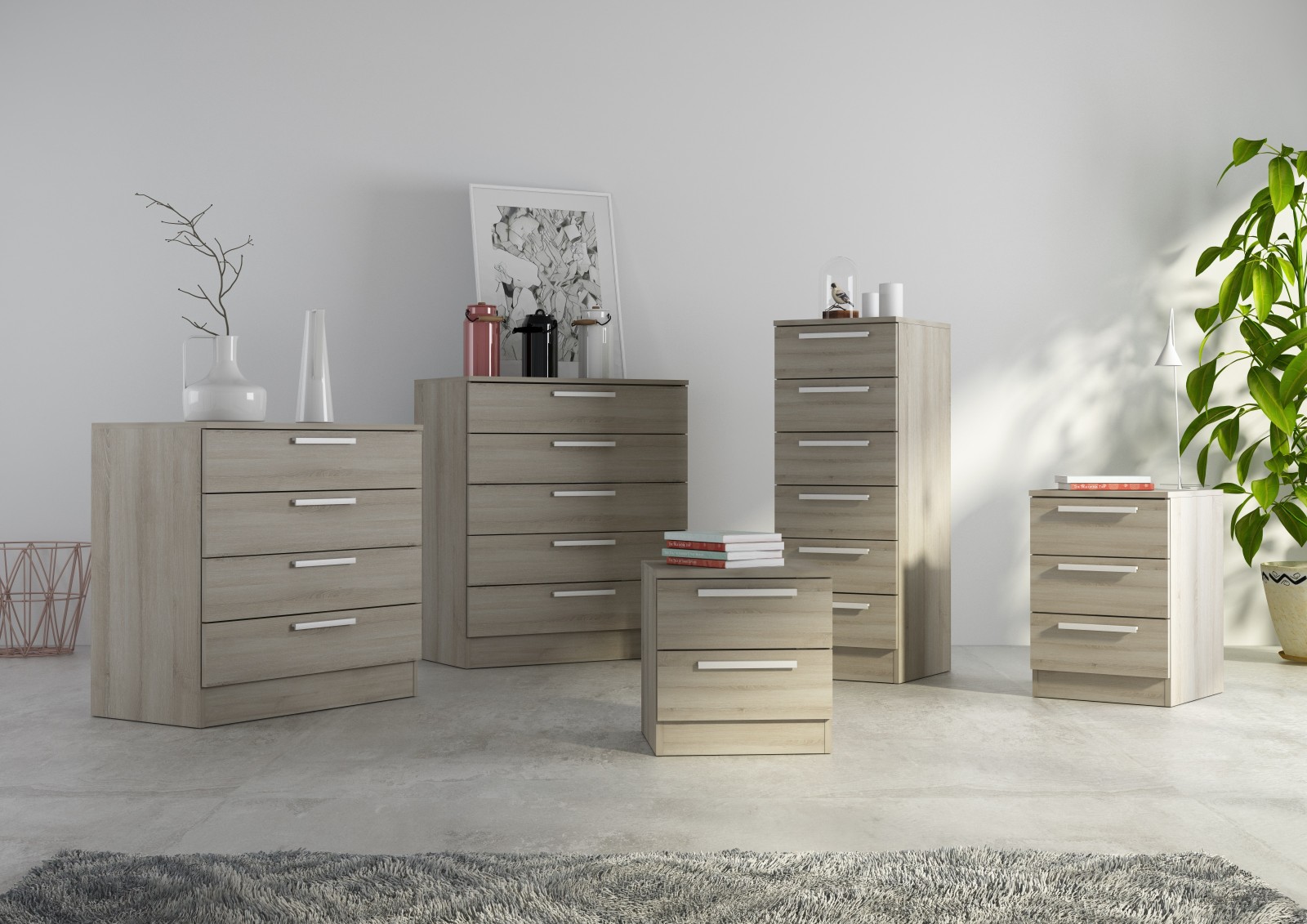 Chest 4 drawers  Eco+ OUTLET