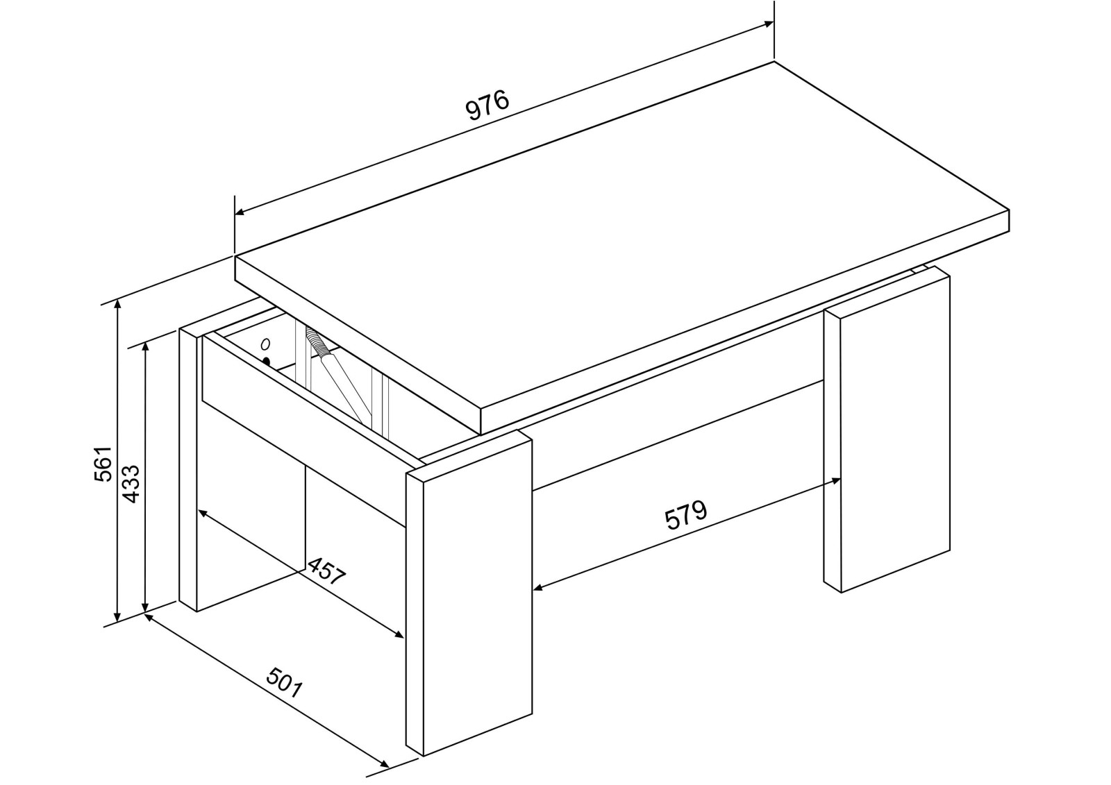 Mesa de centro Eco+ OUTLET