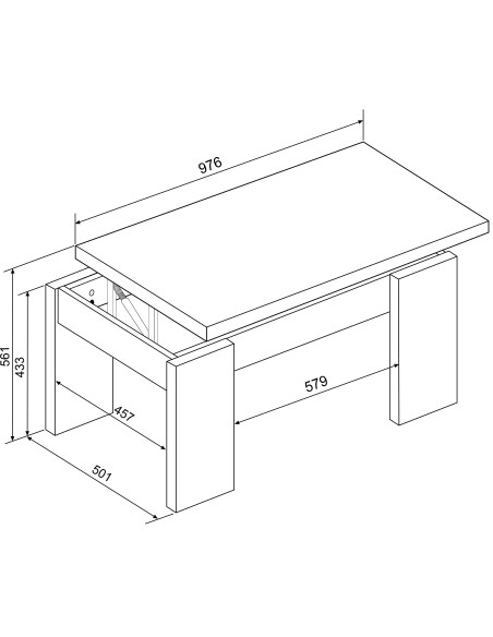 Mesa de centro Eco+ OUTLET