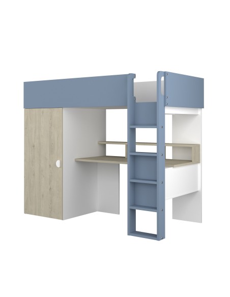 Cama estudio con armario 90x200cm FLOW