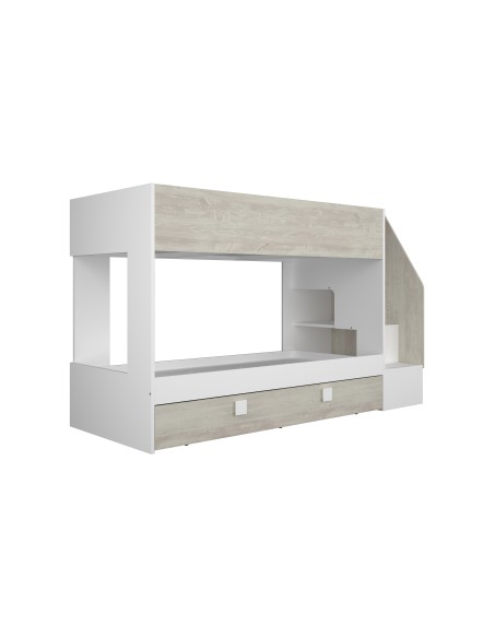 Bunk Bed with Pull-Out Bed 90x200cm Easy.