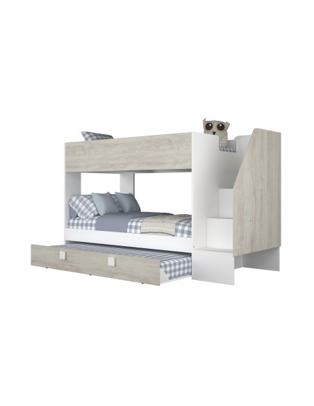 Litera 90x200cm con cama extraíble Easy.