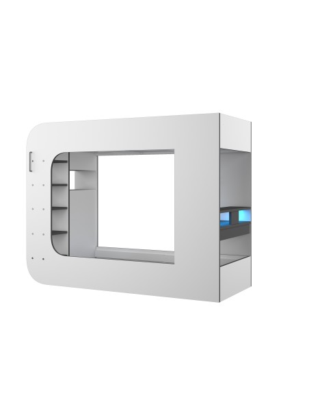 Litera Gamer 90x200cm. Mspace FrostByte