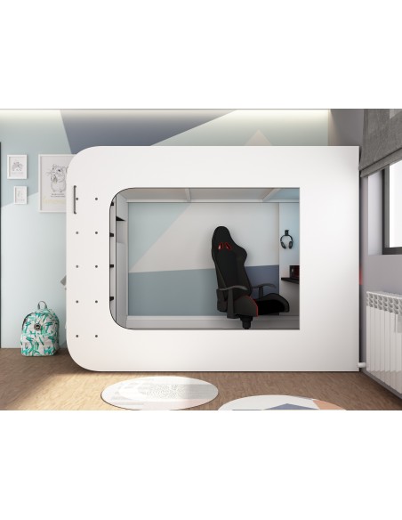 Litera Gamer 90x200cm. Mspace FrostByte