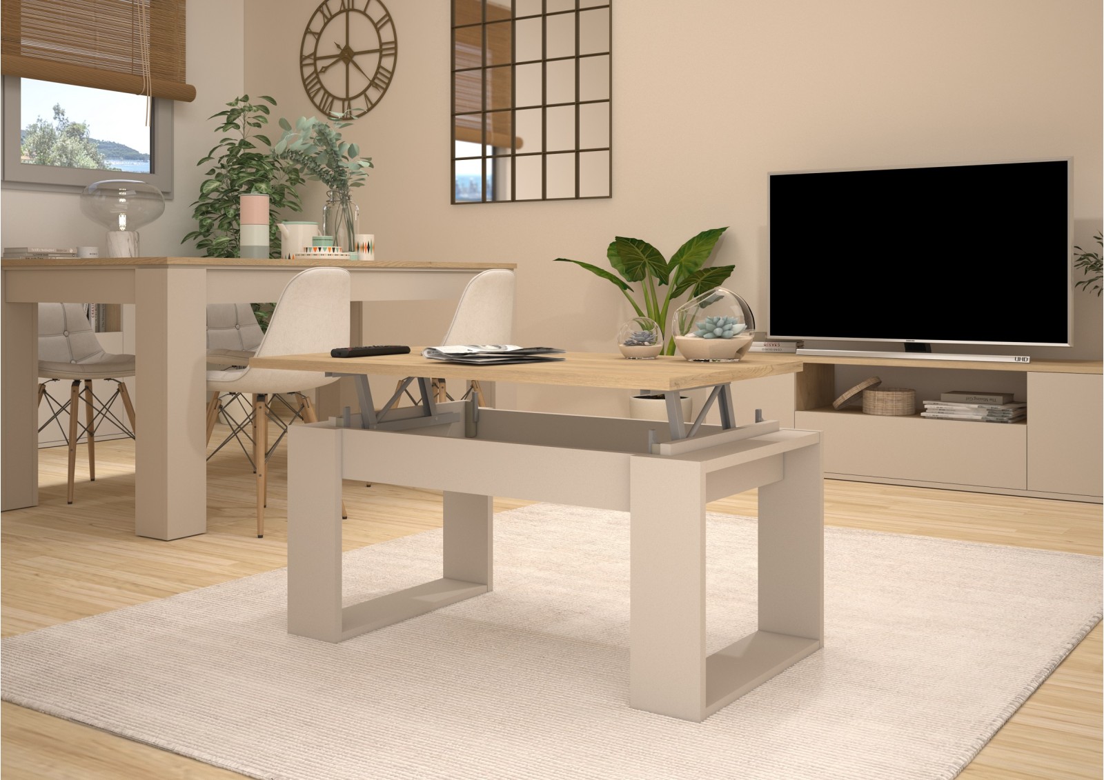 Lift-Up coffee table Cosmit 2
